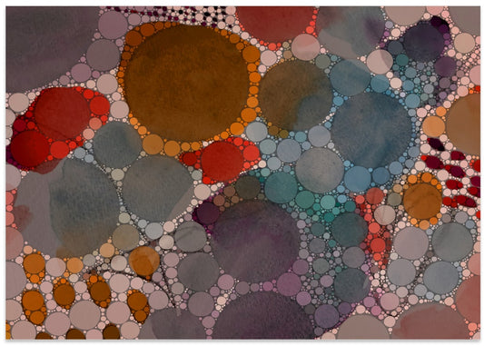 Abstract Circles Mosaic