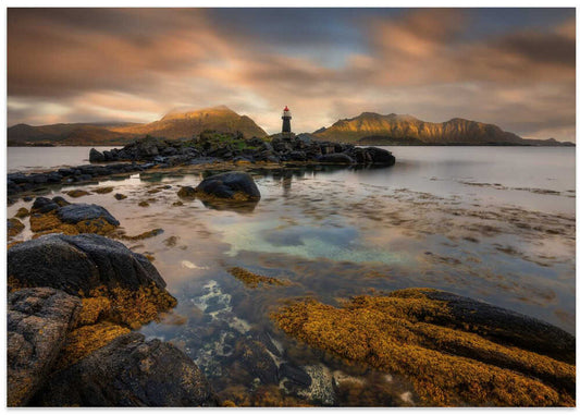 Coastal Lighthouse Sunset