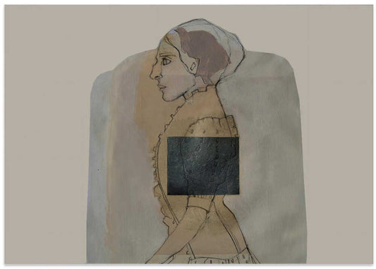 Pensive Woman Profile