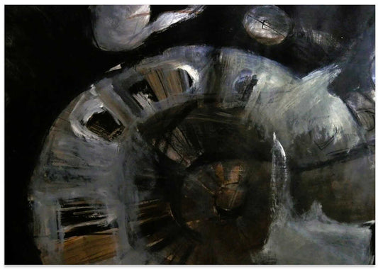 Dark Abstract Swirl