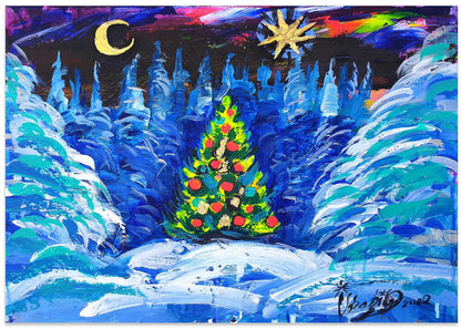 Magical Winter Night
