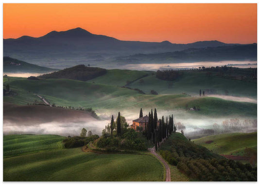 Tuscan Morning Fog