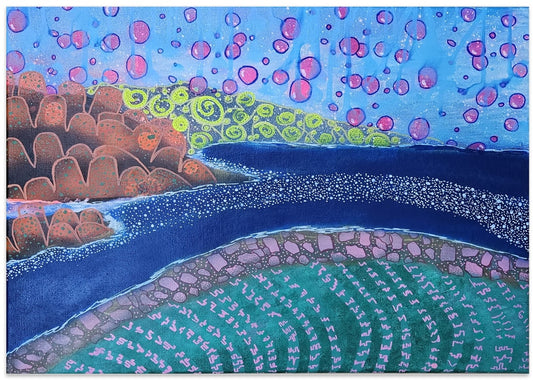 Vibrant Fantasy Landscape