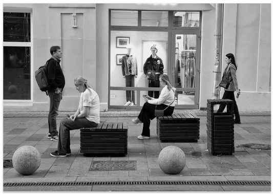 Candid City Street