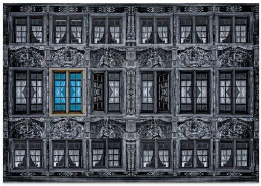Unique Blue Window