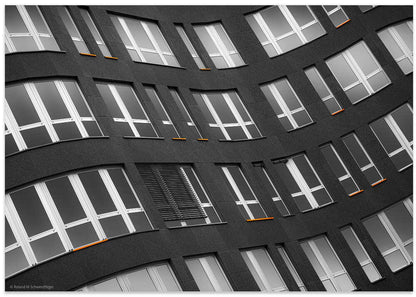 Sleek Curved Building