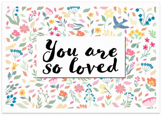 Gentle Floral Love Message