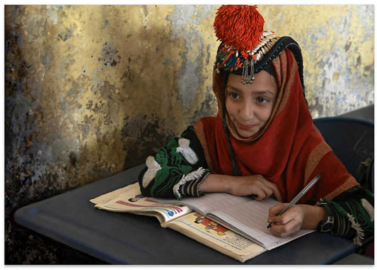 Focused Kalash Student