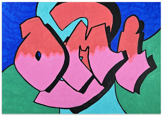 Bubble Letter Graffiti