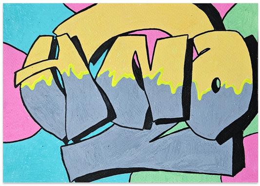 Colorful Graffiti Letters