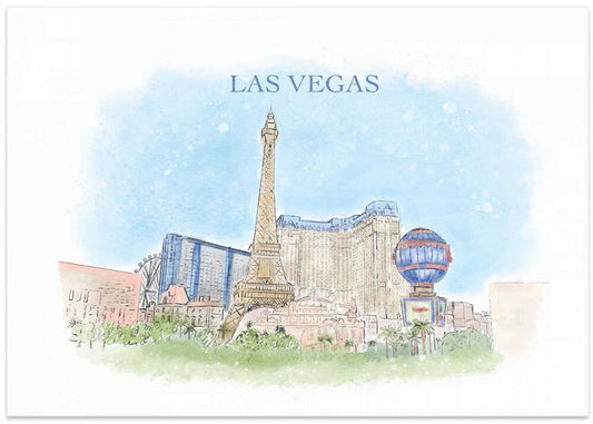 Las Vegas Iconic Skyline