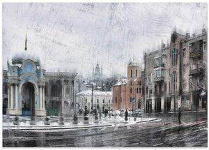 Winter City Church View