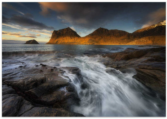 Rugged Coastal Flow