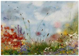 Vibrant Flower Field