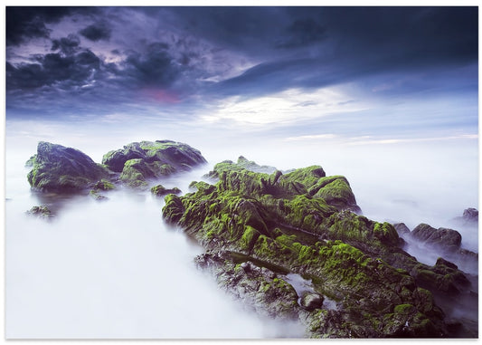 Ethereal Mossy Seascape