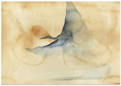 Ethereal Bird Soaring
