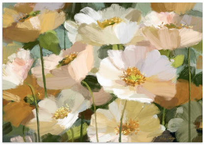 Creamy White Blossoms