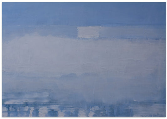 Blue Abstract Horizon