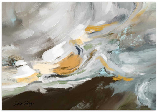 Fluid Abstract Landscape