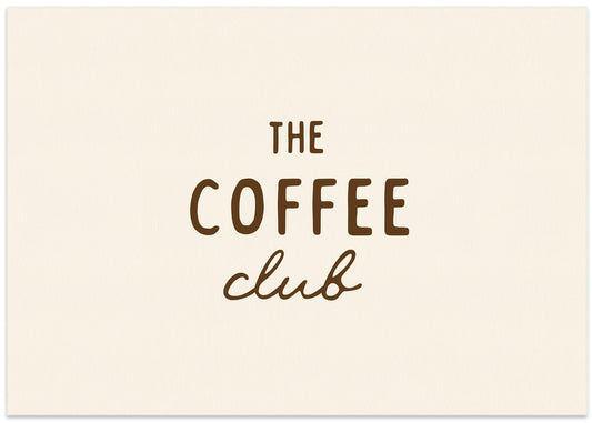 Coffee Club Script