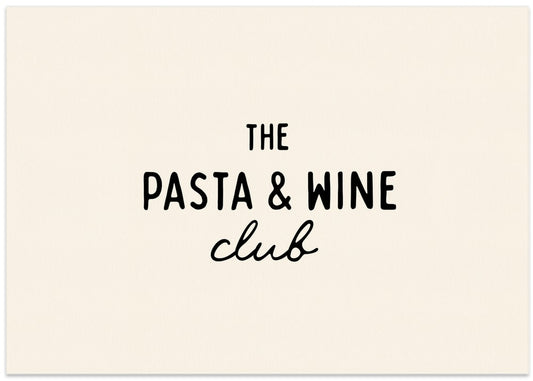 The Pasta Wine Club