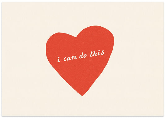Red Heart Affirmation