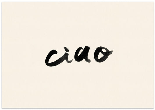 Ciao Calligraphy Script