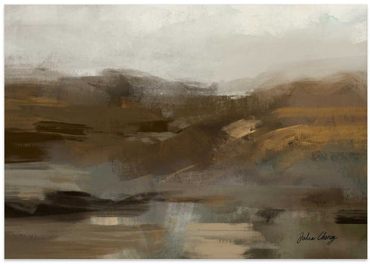 Misty Mountain Landscape