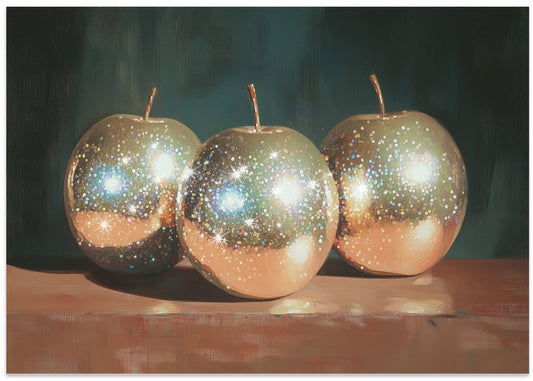 Sparkling Gold Apples