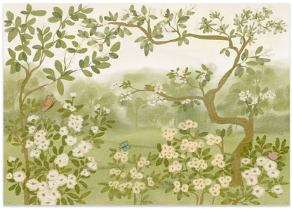 Peaceful Spring Garden
