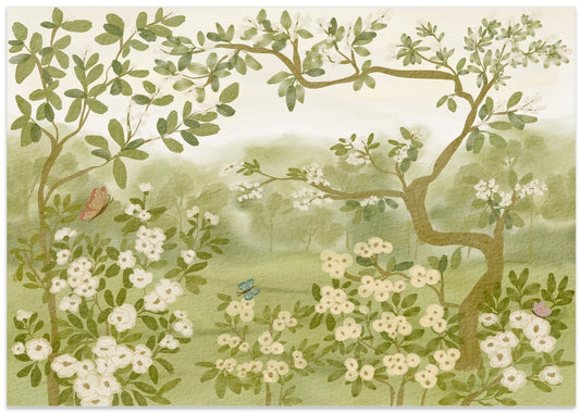 Peaceful Spring Garden