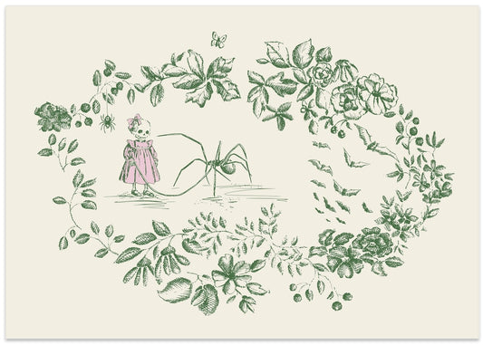 Whimsical Skeleton Garden
