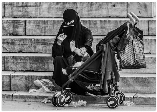 Modern Niqab Moment