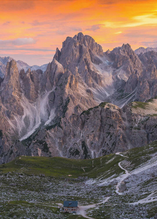 Dolomites Sunset Peaks