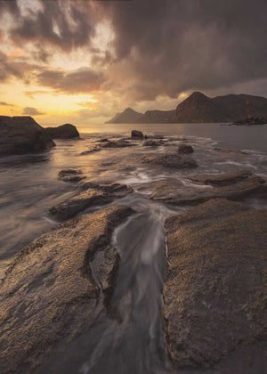 Dramatic Coastal Sunset