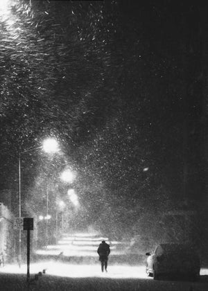 a winter night...