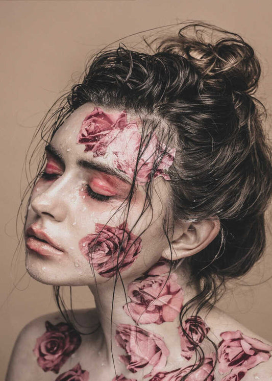 Ethereal Rose Portrait