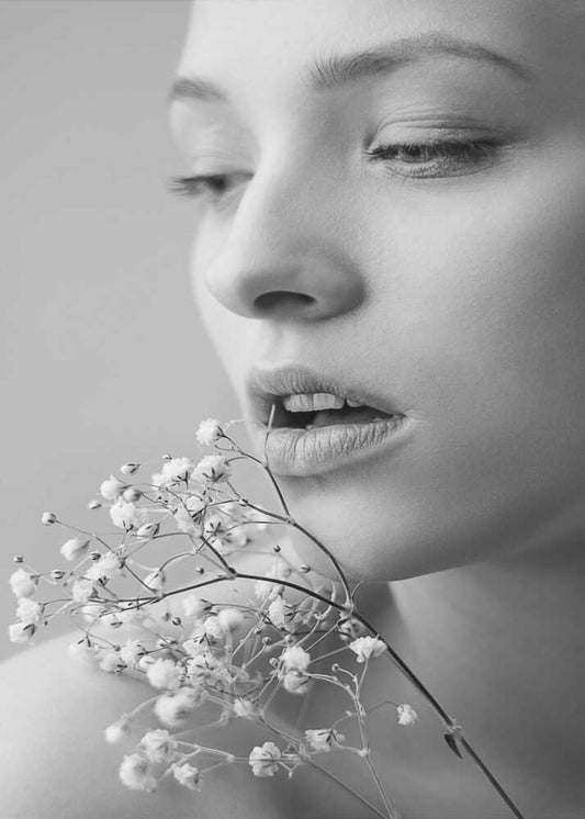 Delicate Floral Portrait