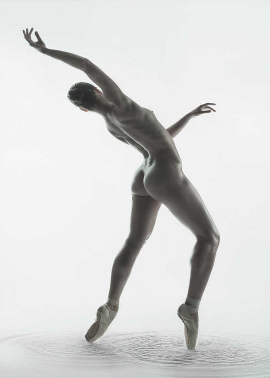 Graceful Nude Ballerina