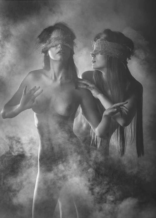 Smoky Blindfolded Women