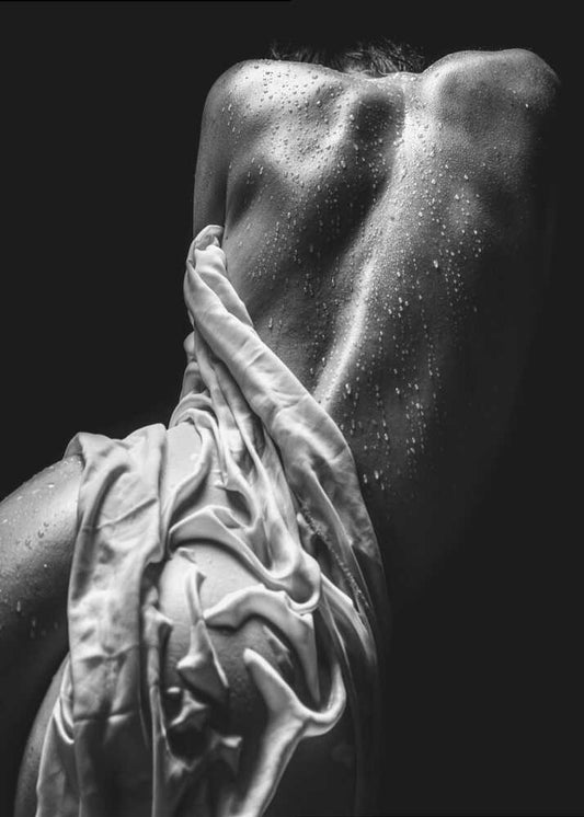 Draped Wet Back