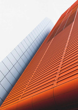 Sleek Orange Forms