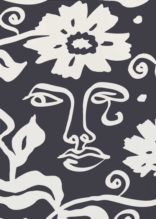 Serene Botanical Face
