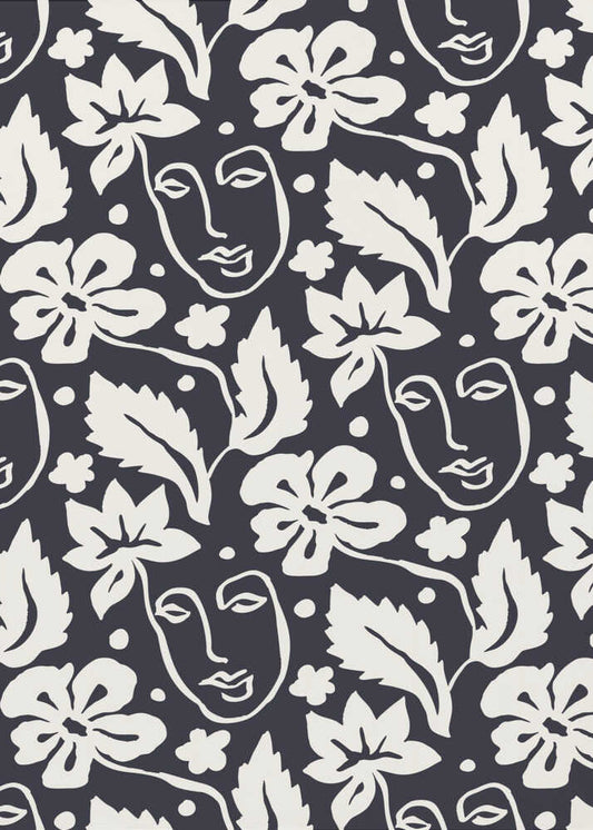 Boho Floral Faces