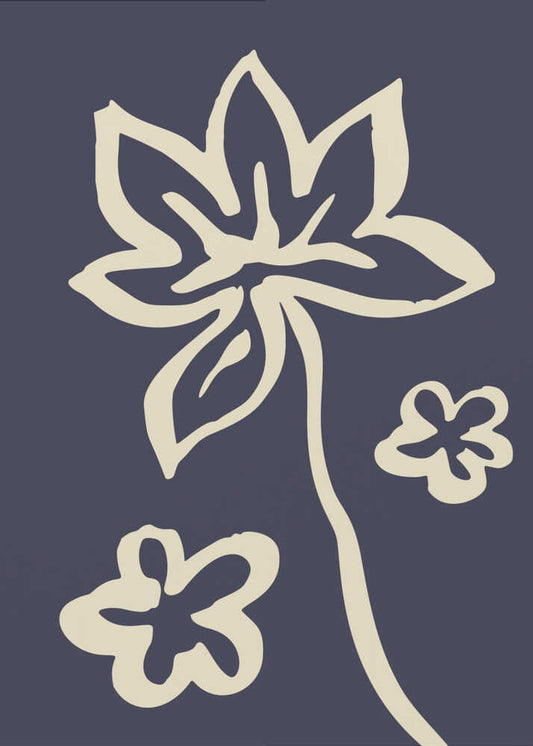 Dark Floral Bloom