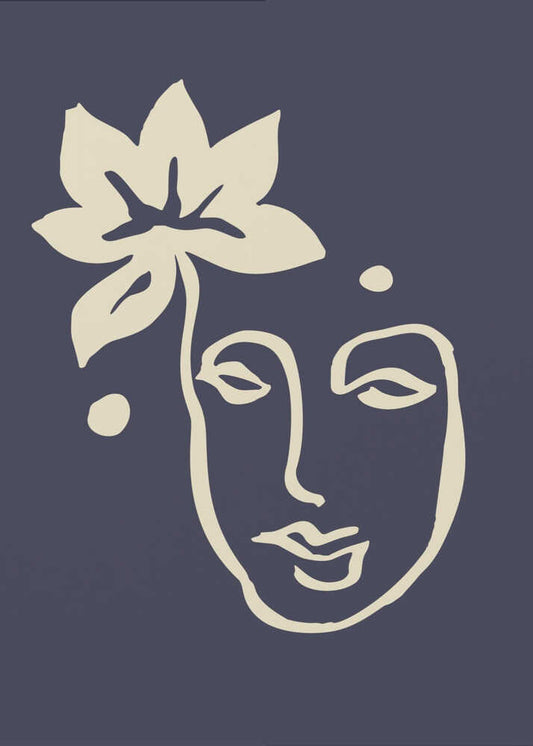 Serene Lotus Face