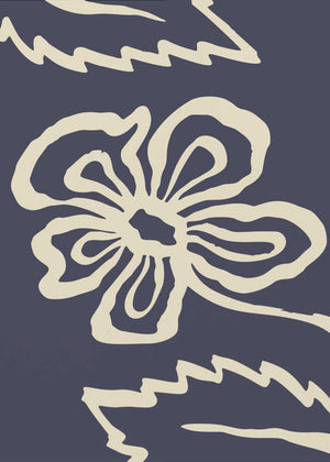 Bold Botanical Outline