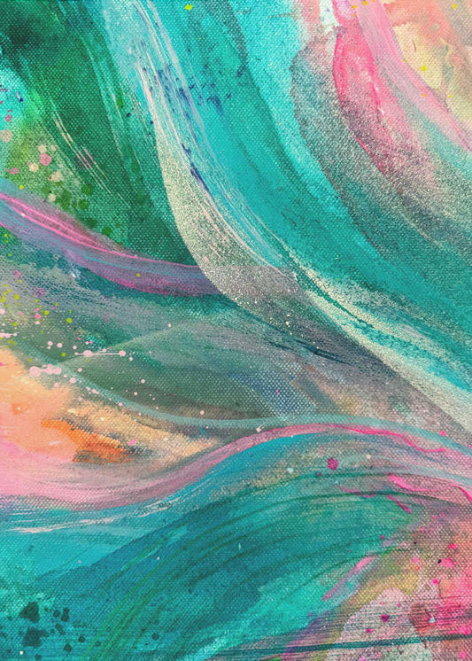 Vibrant Flowing Strokes