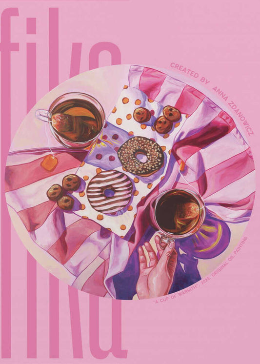 Cozy Tea and Donuts