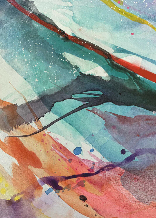 Vibrant Abstract Flow